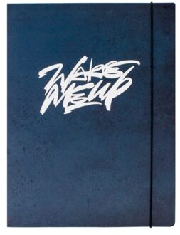 Wake me up elastomap, formaat a4, kleur assorti