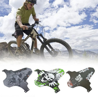 WAKE Professional MTB Bike Front Fenders Flectional Mudguards Wheel Eyebrow Protector for Mountain Bicycle Bike Cleaner