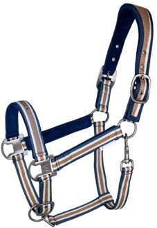 Waldhausen Athletic - Halster - Pony - Blauw/beige