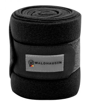 Waldhausen Bandage - Fleece - 4 stuks - Beenbescherming - Zwart