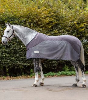 Waldhausen Comfort Fleece - Zweetdeken - Paardendeken - 205 cm - Grijs