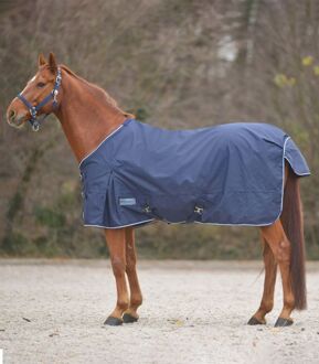 Waldhausen Comfort - Regendeken - Paardendeken - 155 cm - Blauw