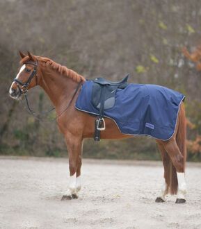 Waldhausen Comfort - Regendeken - Paardendeken - Pony - Blauw
