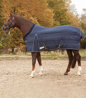 Waldhausen Comfort - Staldeken - Paardendeken - 185 cm - Blauw