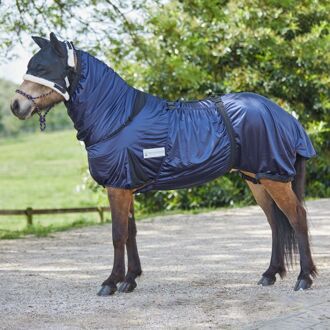 Waldhausen Eczeemdeken - Paardendeken - 205 cm - Donkerblauw
