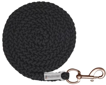 Waldhausen Halstertouw - Zwart Roze - 2 meter