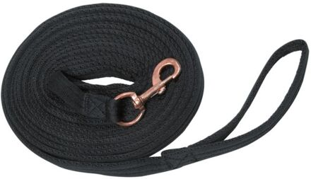 Waldhausen Longeerlijn - Zwart/Rose - 8 meter