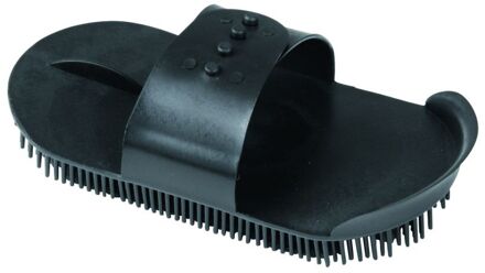 Waldhausen plastic curry comb zwart