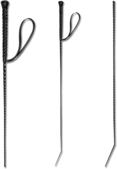 Waldhausen Rijzweep - Reflex - Zwart - 90 cm