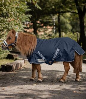Waldhausen Shet - Regendeken - Paardendeken - 130 cm - Blauw