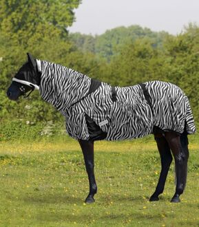 Waldhausen Zebra - Eczeemdeken - Paardendeken - 205 cm - Zebra