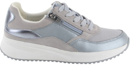 Waldläufer 765001-107-267 dames veterschoenen sportief - maat 38,5 Grijs