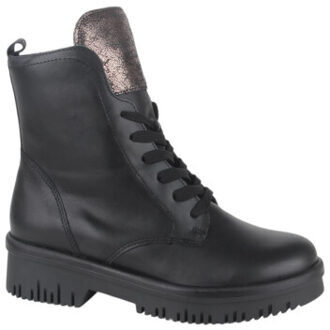 Waldläufer 934806-201-771 dames veterschoenen sportief Zwart - 38,5