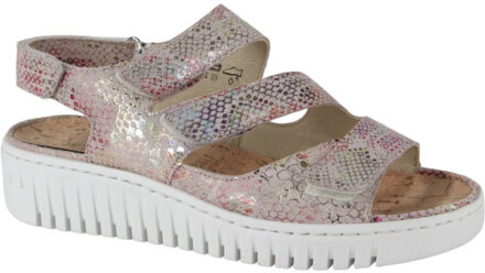 Waldläufer 955003-164-264 dames sandalen sportief - maat 37,5 Veelkleurig