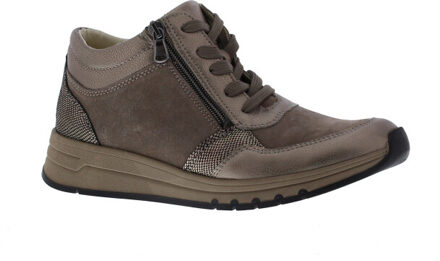 Waldläufer April h dames sneaker | dames | maat: | combinatie - maat 40,5 Taupe