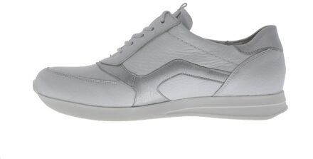 Waldläufer Dames sneaker vicky h | dames | maat: | leer Wit - 38,5
