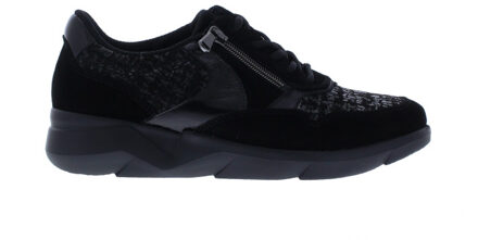 Waldläufer Funky k dames sneaker - maat 38,5 Zwart