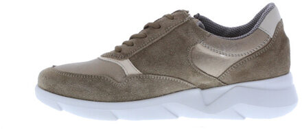 Waldläufer Funky k dames veterschoen | dames | maat: | combinatie - maat 38,5 Goud