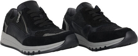 Waldläufer H-april dames sneaker - maat 38 Zwart