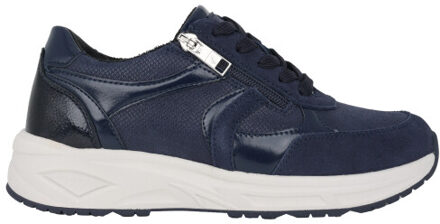 Waldläufer H-jill dames sneaker - maat 38 Blauw