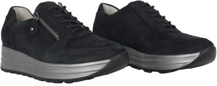 Waldläufer H-lana dames sneaker Zwart - 40