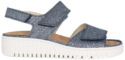 Waldläufer H-willow dames sandaal Blauw - 39,5