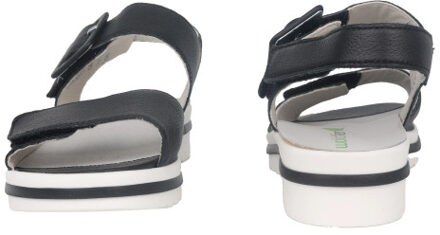 Waldläufer Hakura dames sandaal Zwart - 38