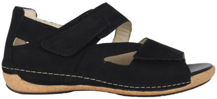 Waldläufer Heliett dames sandaal Zwart - 38