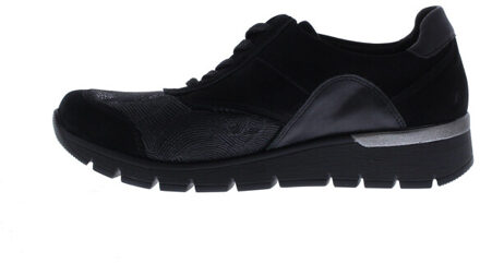 Waldläufer Ramona k dames sneaker | dames | maat: | combinatie Zwart - 39