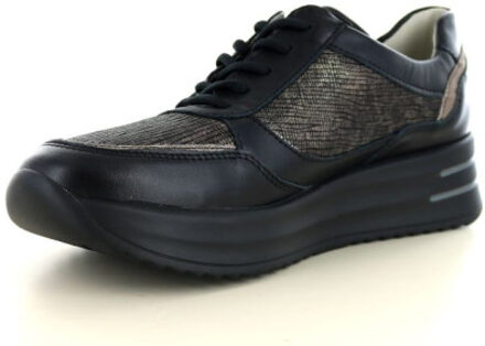 Waldläufer Waldlaufer Arianna Sneaker Dames Zwart