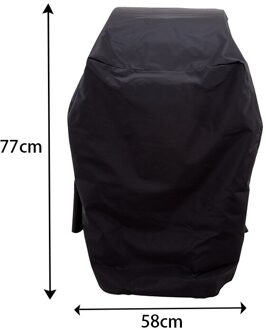 Walfos Waterdichte Bbq Grill Barbeque Cover Outdoor Regen Grill Barbacoa Anti Dust Protector Voor Gas Houtskool Elektrische Barbe 58x diameter 77cm