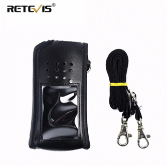 Walkie Talkie Holster Leather Carrying Holder Case For TYT MD380 MD-380 MD 380 Retevis RT3 RT3S DMR Digital Radio Accessories