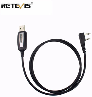 Walkie Talkie Two-pin USB Programming Cable For Kenwood Baofeng UV-5R UV-82 RETEVIS H777 RT22 RT15 RT81 For Win XP/7/8 System