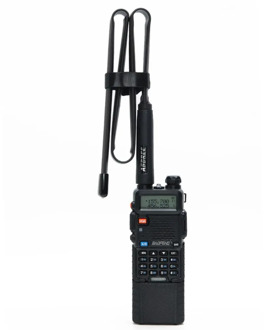 Walkie-Talkie Uv-5R Uv-82Cs Tactical Antenna Plastic +Metal Sma-Female Connector Dual Band Foldable Cs Tactical Antenna