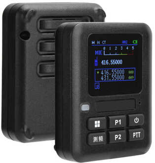 Walkie Talkies Mini Decoder Draagbare Radio Frequentie Counter Meter Met Scherm Walkie Talkies Frequentie Meter