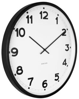 Wall clock New Classic large white Wit