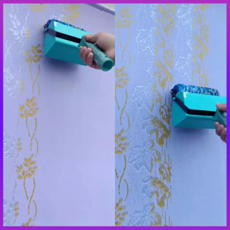 Wall Decoration Paint Roller 5" Rubber Brush Tools Roll For Wallpapering Room House Wallpaper Modern Decor Painting Machine