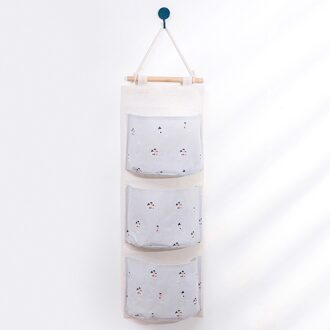 Wall Hanging Bag, 3 Pocket Hanger Organizer Bathroom Baby Hanging Bag Folding Storage Bag Children Room Pouch Home Decor