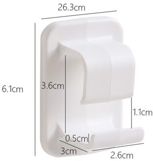 Wall-Hung Wastafel Haak Multifunctionele Keuken Badkamer Rack Bekken Rek Wastafel Houder Haak Badkamer Naadloze Haken