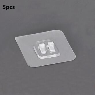 Wall Mount Grab Haak Rack Zelfklevende Naadloze Zelfklevende Haken Rekken Manden Zeep Rekken Grab Haak Huishoudelijke Accessoires 5stk Y1