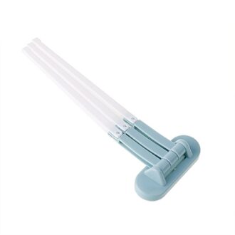 Wall Mount Handdoek Houder Bad Keuken Gereedschap Hanger Rack 2