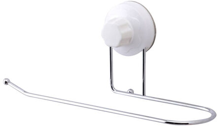 Wall-Mount Handdoek/Papieren Handdoek Bar 2 In 1 Badkamer Keuken Papier Houder Tissue Dispenser Met Zuignap badkamer Opbergrek