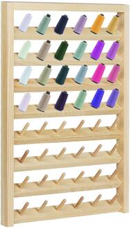 Wall Mount Lint Organisator Opslag Display Draad Spool Rack Sleutelhouder Diversen Borduren Naaigaren Houder Tafelblad Spool