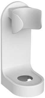 Wall Mount Tandenborstelhouder Elektrische Tandenborstel Opbergrek Voor Badkamer Ruimtebesparend Badkamer Accessoires wit