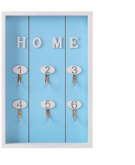 Wall Mount Thuis Houder Hanger Haak Beugel Organizer Ingang Decoratie Home Office Opslag Organisatie Blauw
