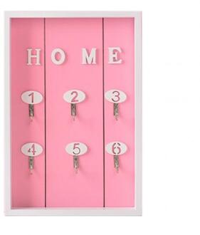 Wall Mount Thuis Houder Hanger Haak Beugel Organizer Ingang Decoratie Home Office Opslag Organisatie Roze