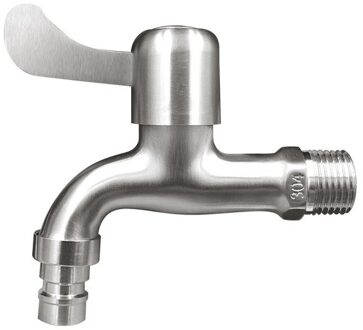 Wall Mount Wasmachine Kraan Rvs Wasgoed Badkamer Bibcock Tuin Kraan Wasmachine Tap Balkon Water Tap