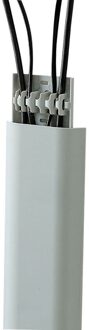 Wall Mount Zelfklevende Kabel Cover Protector Draad Management Cord Organizer Holder Verbergen Raceway Blauw