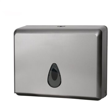 Wall Mounted Tissue Box Holder Bathroom Tissue Dispenser Kitchen Paper Holder Kitchen Paper Towel Dispenser Toilet Paper Holder Zilver