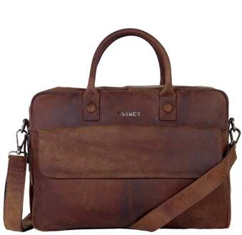 Wall Street Business Laptoptas 17'' Brown 76420 Bruin